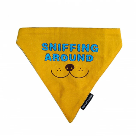 Bandana Collar Fashion With Adjustable For Large And Small Dogs (M, Yellow)