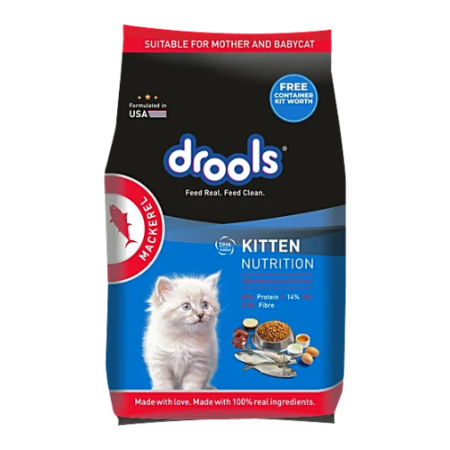 Drools Chicken and Egg Puppy Cat Dry Food